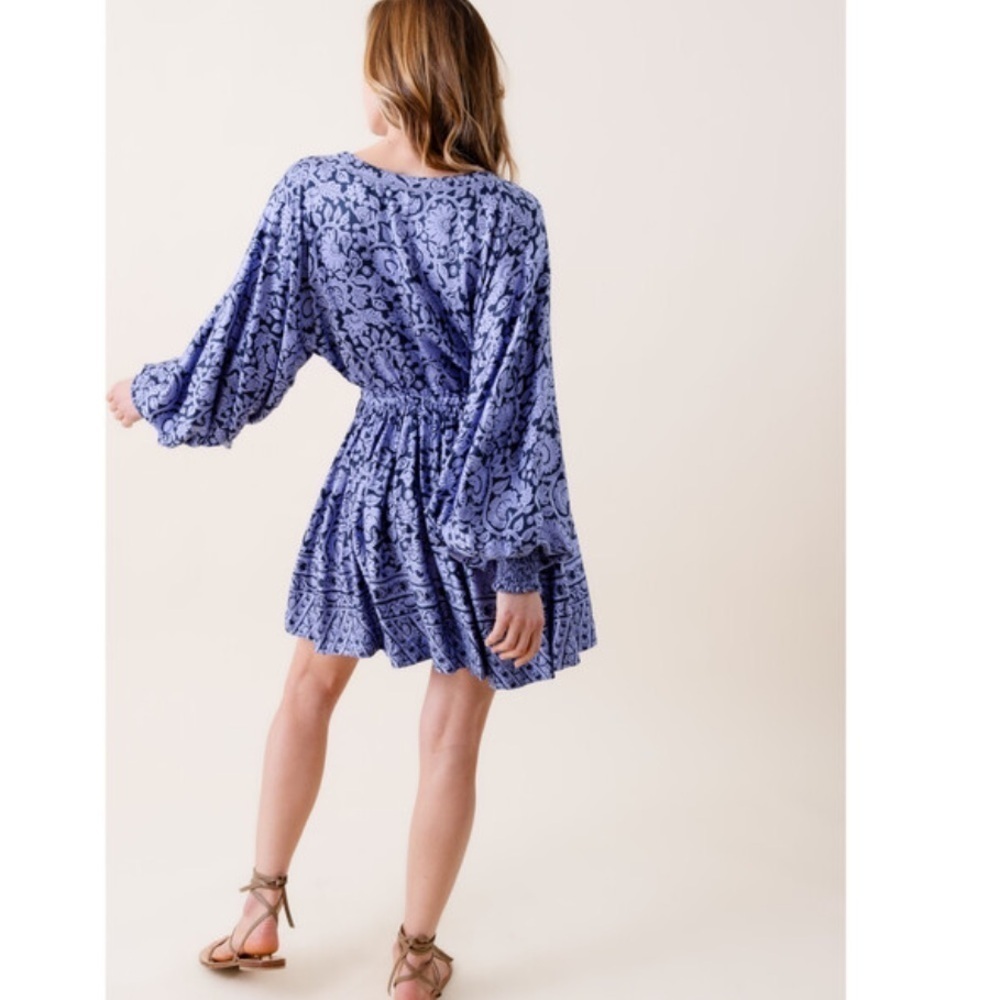 Omika Harper Mini Dress Tanvi Ink Size SMALL NWT - Picture 2 of 9